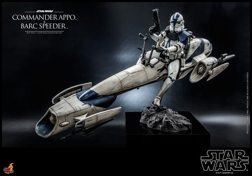 Hot Toys 1/6 STAR WARS APPO & BARC SPEEDER THE CLONE WARS COMMANDER TMS076 NEW_2