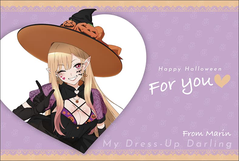 Movic My Dress-Up Darling Marin & Halloween Acrylic Figure, Towel, Postcard NEW_4