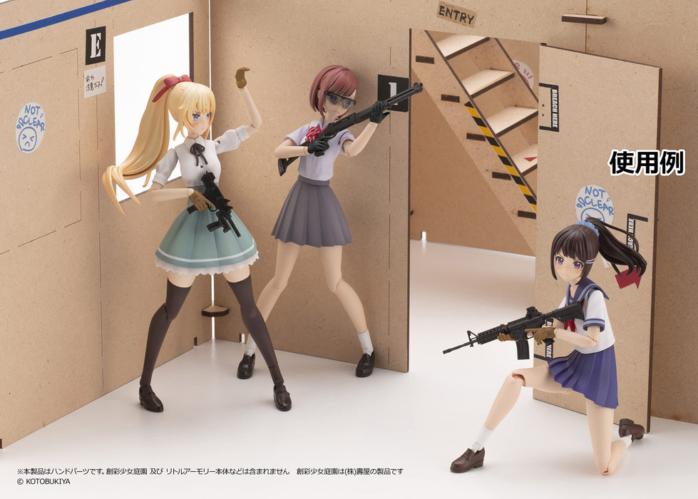 1/12 Little Armory LAOP08 Tactical Gloves for Sousai Shojo Teien Black 322948_2