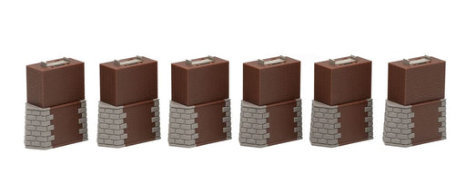 TOMIX N gauge brick pier square Set of 6 piece 3271 Model Railroad Supplies NEW_1