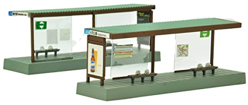 Tomytec 122-2 Bus Stop C2 Diorama N gauge 324102 Model Railroad Diorama Supplies_1