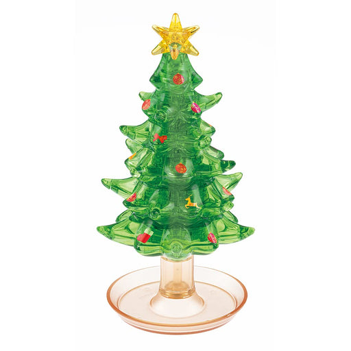 Beverly 3D Crystal Puzzle Christmas Tree 69 Piece 50288 Clear Plastic Puzzle NEW_2