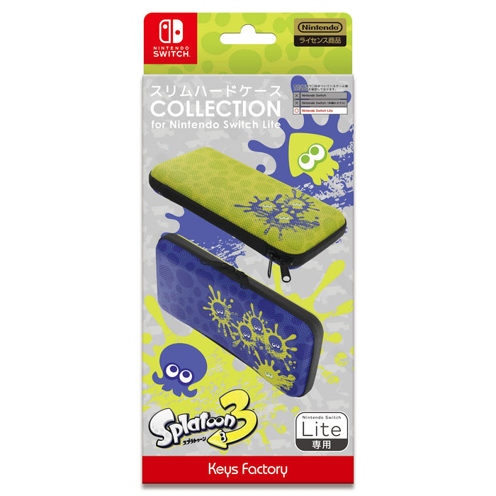 Nintendo Licensed Slim Hard Case COLLECTION for Switch Lite Splatoon 3 CSH-104-1_1