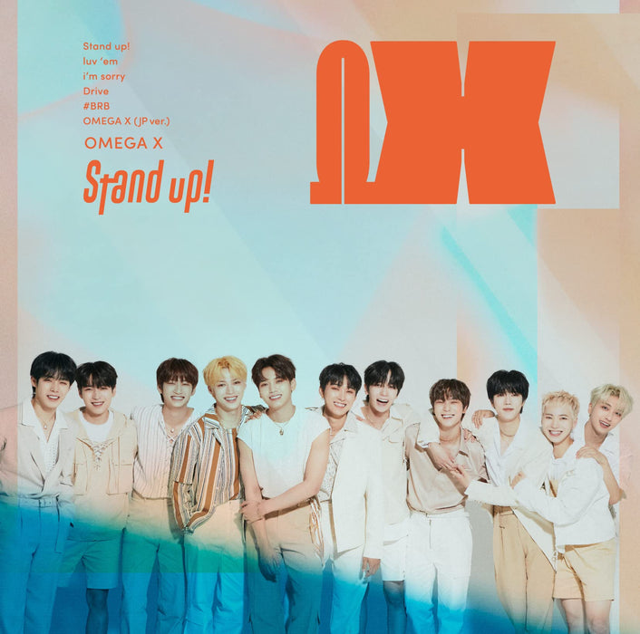 [CD] Stand up with Japan Bonus Track Nomal Edition OMEGA X TKCA-75045 K-Pop NEW_1
