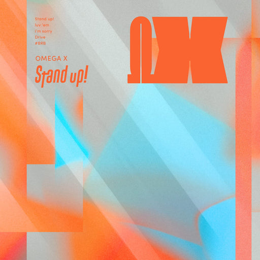 [CD+DVD] Stand up! with PHOTOCARD First Edition TYPE A OMEGA X TKCA-75043 NEW_1