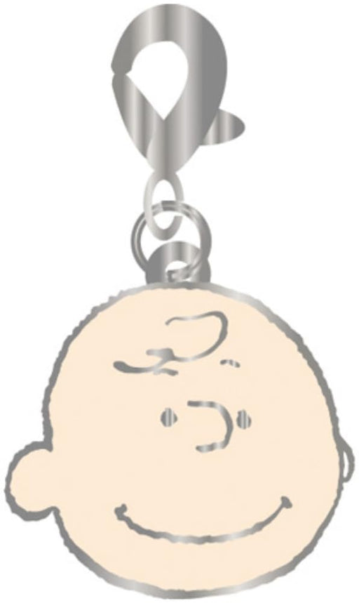 Nakajima Corporation 176196-22 Snoopy Chum Colle Charlie Brown Face Charm NEW_1
