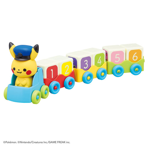 Toyroyal Monpoke Tsumiki Train Wooden Toy Colorful Color 6072 8.8x10.1x14.8cm_1