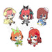The Quintessential Quintuplets x Sanrio Characters Rubber Strap Set of 5 NEW_1