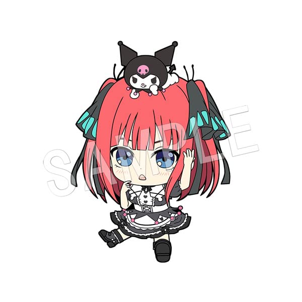 The Quintessential Quintuplets x Sanrio Characters Rubber Strap Set of 5 NEW_3