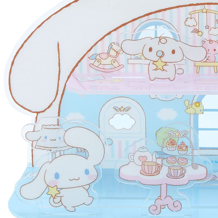 SANRIO Cinnamoroll Custom Acrylic House 296341 19x7x11cm for Charm Acrylic Stand_6