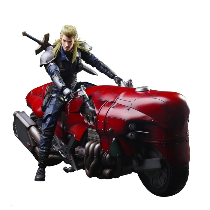 Square Enix Final Fantasy VII Remake PLAY ARTS Kai Roche & Motorcycle Figure NEW_1