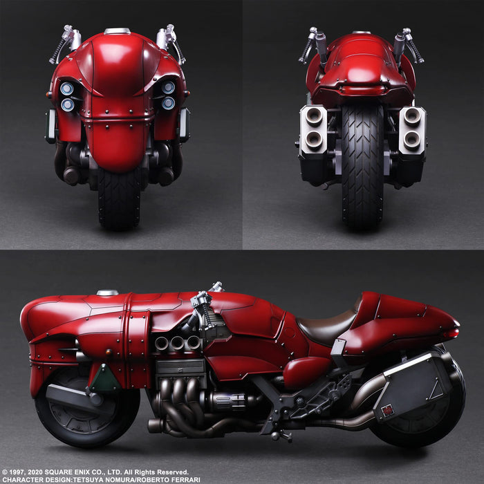 Square Enix Final Fantasy VII Remake PLAY ARTS Kai Roche & Motorcycle Figure NEW_9