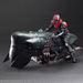 FF7R Shinra Elite Security Officer Motorcycle Action Figure PLAY ARTS Kai NEW_5