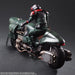 FF7R Shinra Elite Security Officer Motorcycle Action Figure PLAY ARTS Kai NEW_6