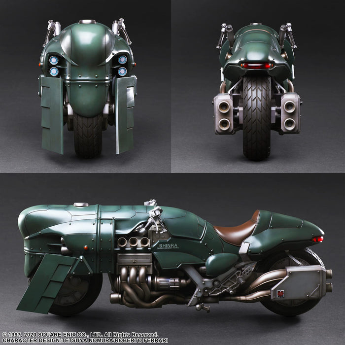 FF7R Shinra Elite Security Officer Motorcycle Action Figure PLAY ARTS Kai NEW_9