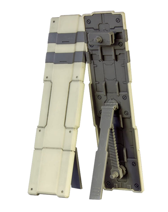 Plum non-scale Pla-Act Option Series 10 Twin Shield 1 Off-White Model Kit PP143_1