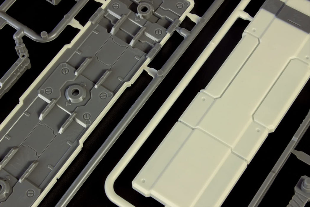 Plum non-scale Pla-Act Option Series 10 Twin Shield 1 Off-White Model Kit PP143_5