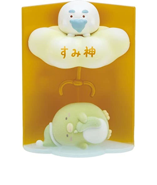 San-X Sumikko Gurashi Sleepy Dreams Mini Scene Mascot Sumi God AB09802 PVC NEW_2