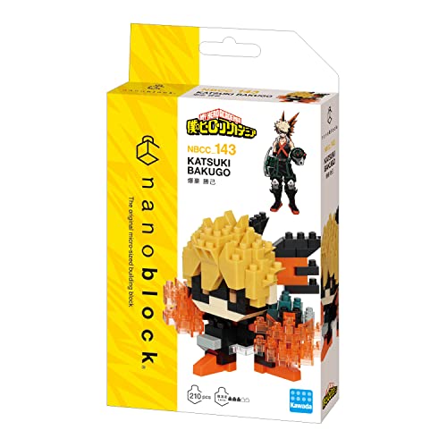 Kawada Nanoblock My Hero Academia Katsuki Bakugo NBCC_143 Block Toy 210 pcs NEW_2