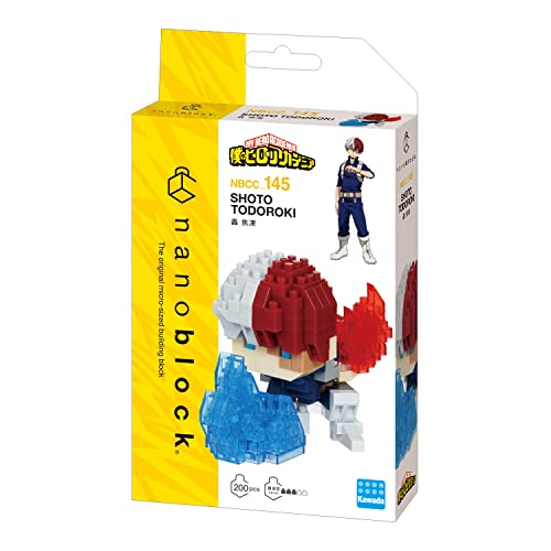 Kawada Nanoblock My Hero Academia Todoroki Shoto NBCC_145 Block Toy 200 pcs NEW_2