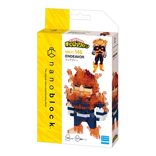 Kawada Nanoblock My Hero Academia Endeavor NBCC_146 Block Toy 190 pieces NEW_2