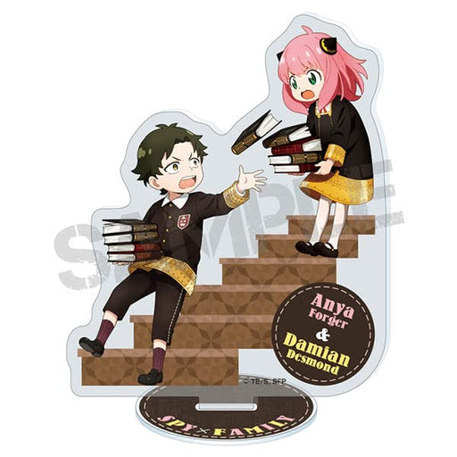 ENSKY SPYxFAMILY Acrylic Stand 4 Anya & Damian 150x100x3mm Anime & Manga NEW_1