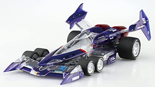 AOSHIMA 1/24 Future GPX Cyber Formula SP Super Asurada 01 Clear Ver. Model Kit_2