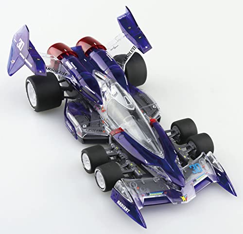 AOSHIMA 1/24 Future GPX Cyber Formula SP Super Asurada 01 Clear Ver. Model Kit_4