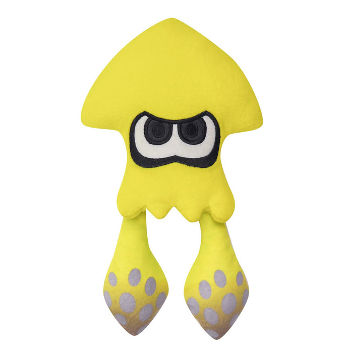 Sanei Boeki Splatoon3 ALL STAR COLLECTION Yellow S Squid Plush Doll 22cm SP30_1