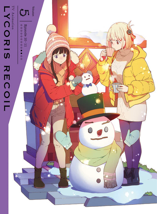 [Blu-ray+CD] Lycoris Recoil Vol.5 First Edition Booklet Included ANZX-15309 NEW_1