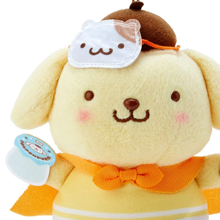 Sanrio Pompompurin Mascot Holder Keychain Sanrio Cheap Snacks Shop 284807 NEW_4