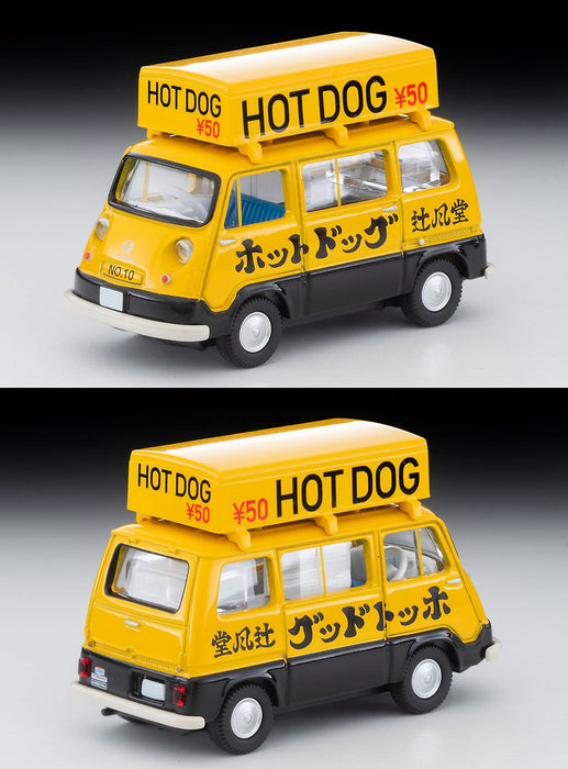 TOMICA LIMITED VINTAGE 1/64 LV-201a SUBARU SAMBAR Hot Dog VAN w/Figure 321446_2
