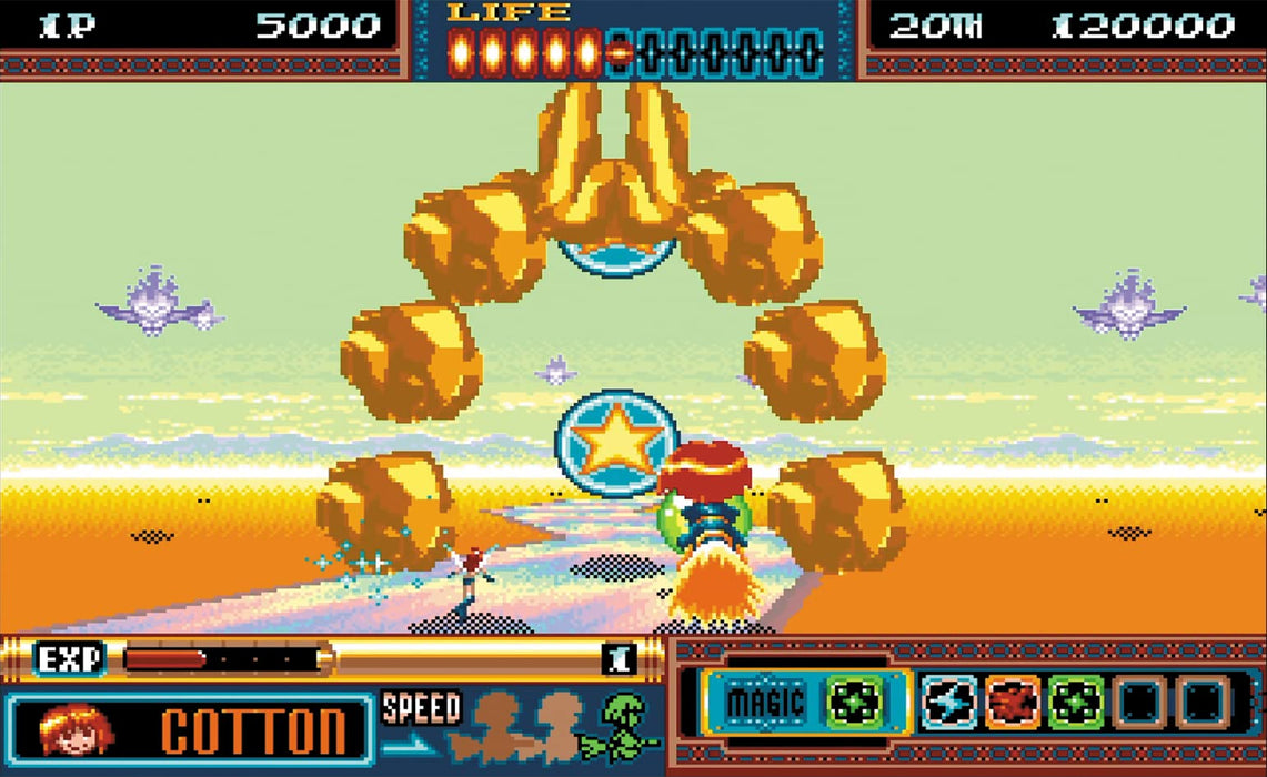 Cotton 16Bit Tribute Nintendo Switch Shooting Game Masterpiece HAC-P-A8RZA NEW_3