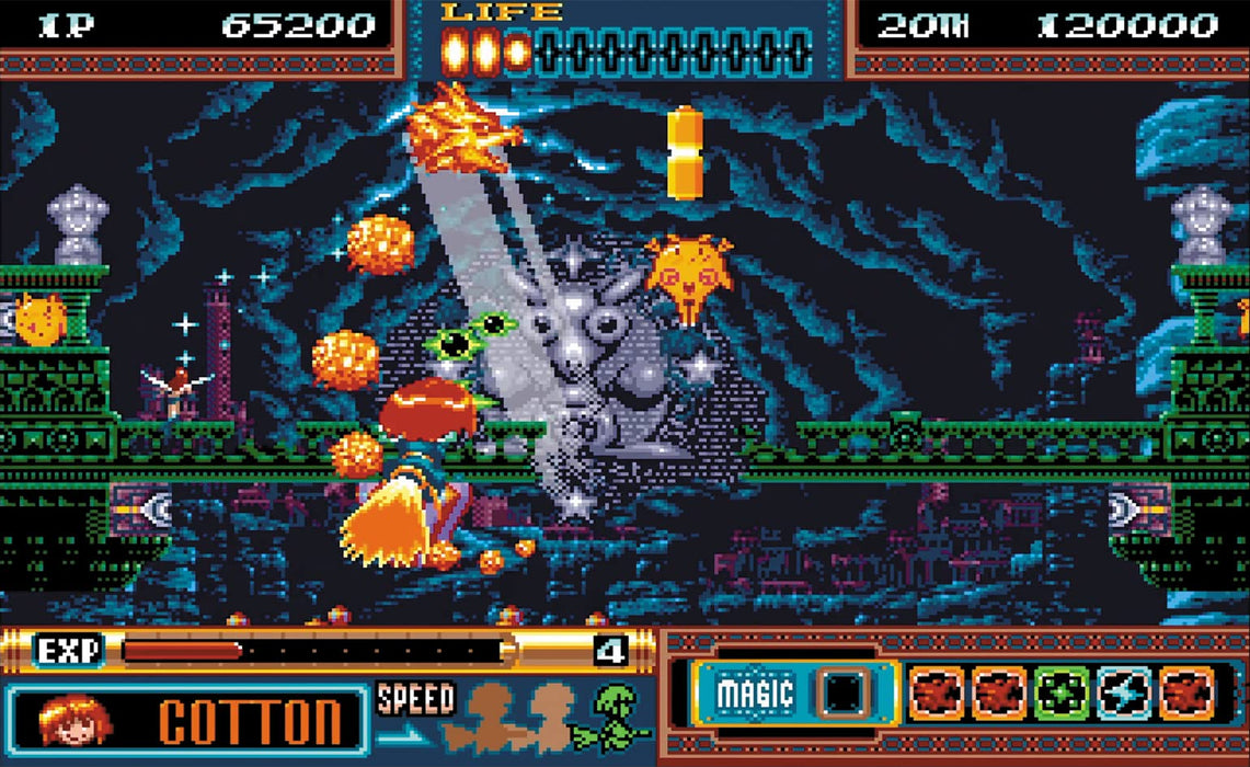 Cotton 16Bit Tribute Nintendo Switch Shooting Game Masterpiece HAC-P-A8RZA NEW_4