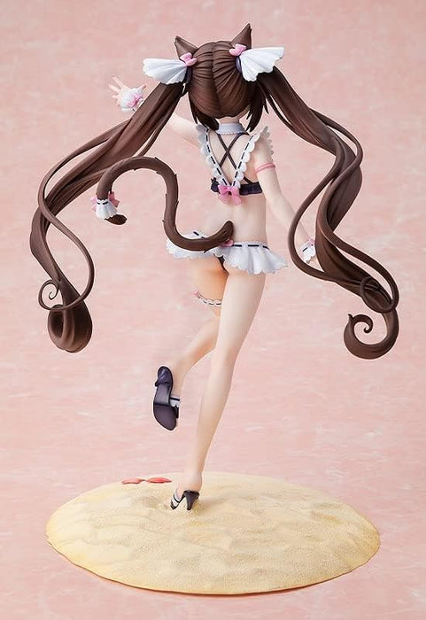 KDcolle Nekopara Chocola Maid Swimsuit Ver. 1/7 Plastic Figure KK14051 Kadokawa_4