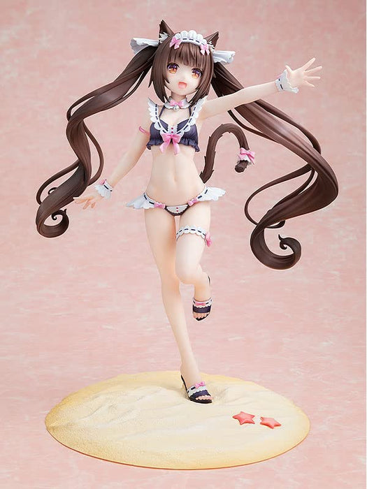 KDcolle Nekopara Chocola Maid Swimsuit Ver. 1/7 Plastic Figure KK14051 Kadokawa_8