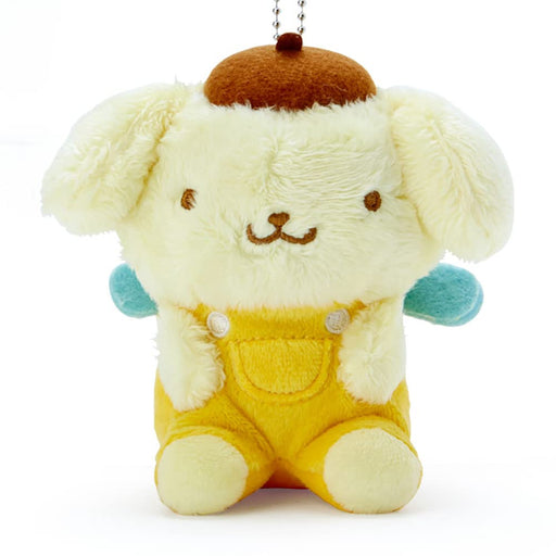 Sanrio Pompompurin Keychain Laundry day Anime Keyring Mascot holder 269336 NEW_2