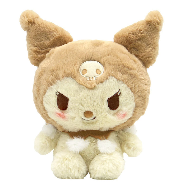 Nakajima Corp. SANRIO CHARACTERS White & Beige KUROMI S Plush Doll 177148-22 NEW_1