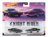 Hot Wheels Premium 2 Pack Knight Rider K.I.T.T/K.A.R.R for 3+ HCY74 Black NEW_4