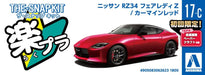 Aoshima 1/32 The Snap Kit Series Nissan RZ34 Fairlady Z Carmin Red 17-C NEW_5