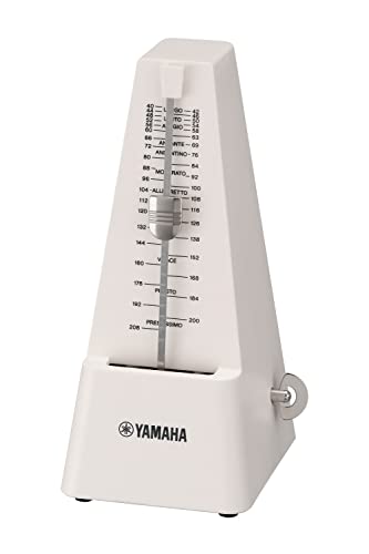 YAMAHA Metronome MP-90IV Ivory Classic triangular pyramid style Matte Finish NEW_1