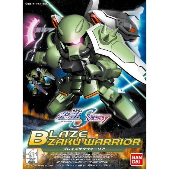 SD Gundam BB Senshi Gundam SEED DESTINY Blaze Zaku Warrior Kit ‎2018314 NEW_5