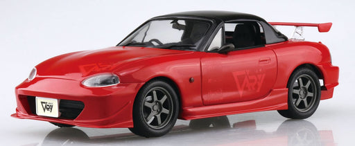 AOSHIMA 1/24 The Tuned Car No.78 Mazda Garage Berry NB8C Roadster 1999 Model kit_2