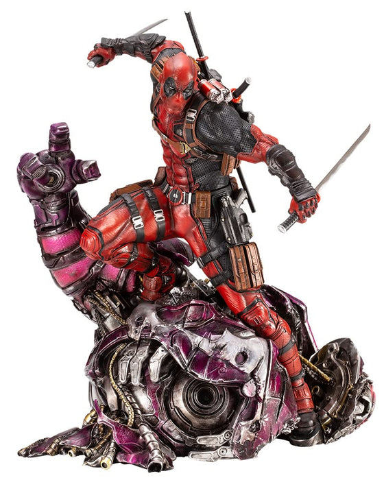 Deadpool Fine Art Statue Signature Series Feat Kucharek Brothers 1/6Figure MK362_1