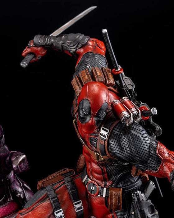 Deadpool Fine Art Statue Signature Series Feat Kucharek Brothers 1/6Figure MK362_7