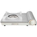 Iwatani Gas Cassette Stove Cassette Foo Eco Premium 2 CB-EPR-2 Silver White NEW_2