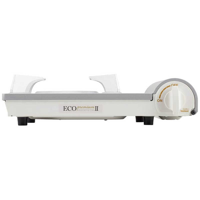 Iwatani Gas Cassette Stove Cassette Foo Eco Premium 2 CB-EPR-2 Silver White NEW_7