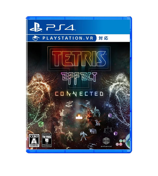 PS4 Game Software Tetris Effect Connected Standard Edition PLJM-17175 Puzzle NEW_1