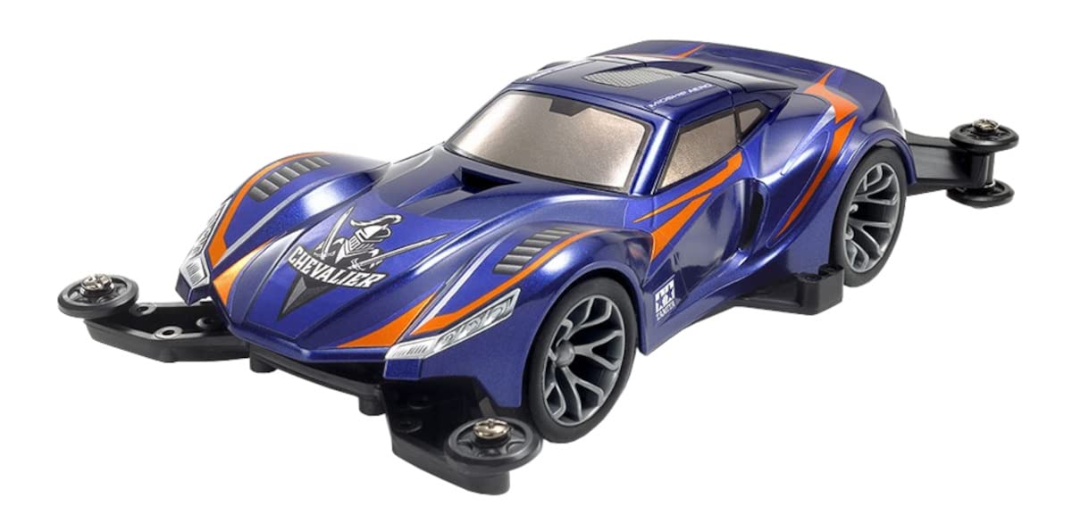 TAMIYA 18658-000 Mini 4WD CHEVALIER (MA Chassis) Royal Blue Plastic Model Kit_1