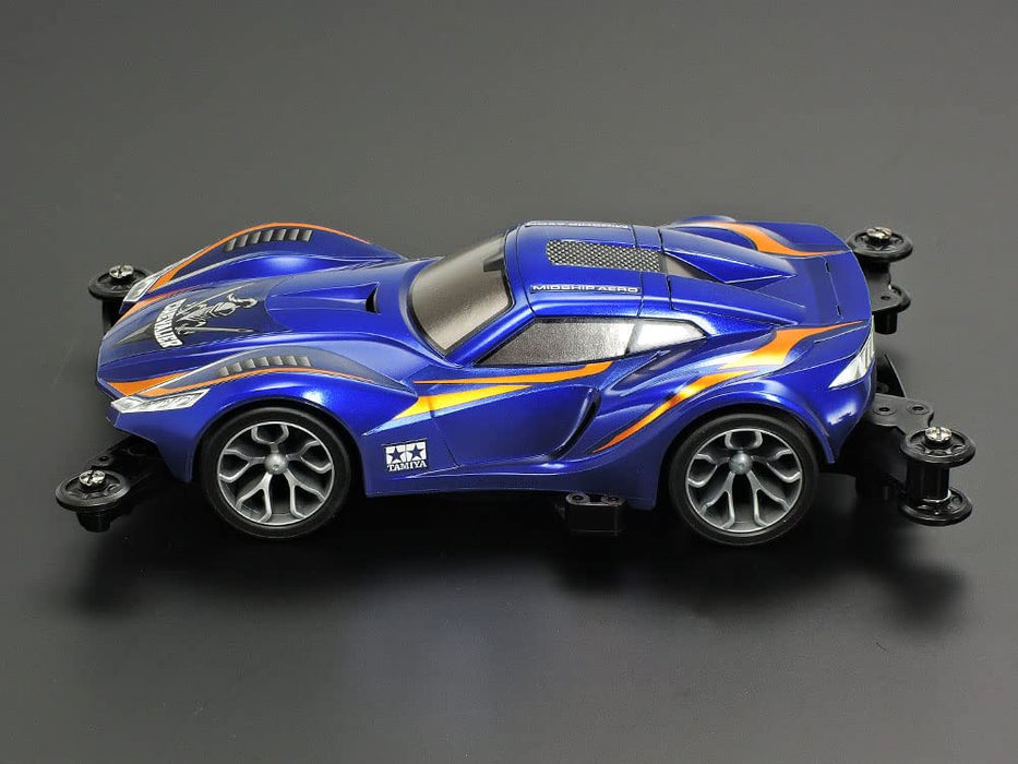 TAMIYA 18658-000 Mini 4WD CHEVALIER (MA Chassis) Royal Blue Plastic Model Kit_4